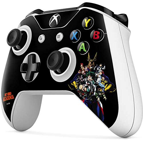 Skinit Decal Gaming Skin compatible with Xbox One S Controller - Officially Licensed Funimation My Hero Academia Main Poster Design