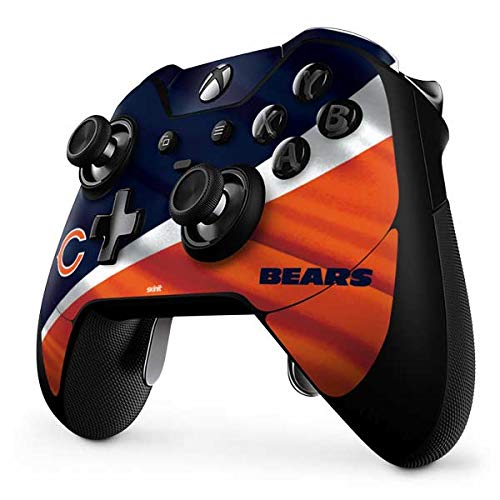 Skinit Decal Gaming Skin compatible with Xbox One Elite Controller - Officially Licensed NFL Chicago Bears Design