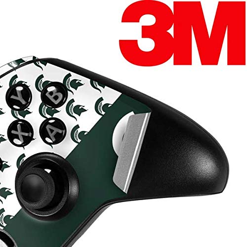 Skinit Decal Gaming Skin compatible with Xbox One Elite Controller - Officially Licensed College Michigan State University Spartans MSU Split Design