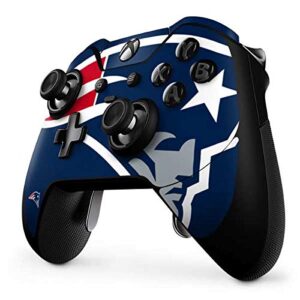 Skinit Decal Gaming Skin compatible with Xbox One Elite Controller - Officially Licensed NFL New England Patriots Large Logo Design