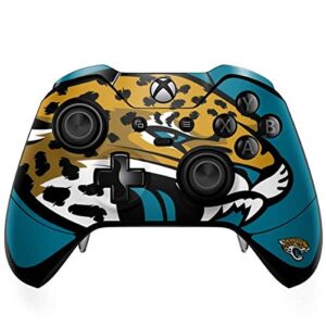 skinit decal gaming skin compatible with xbox one elite controller - officially licensed nfl jacksonville jaguars large logo design