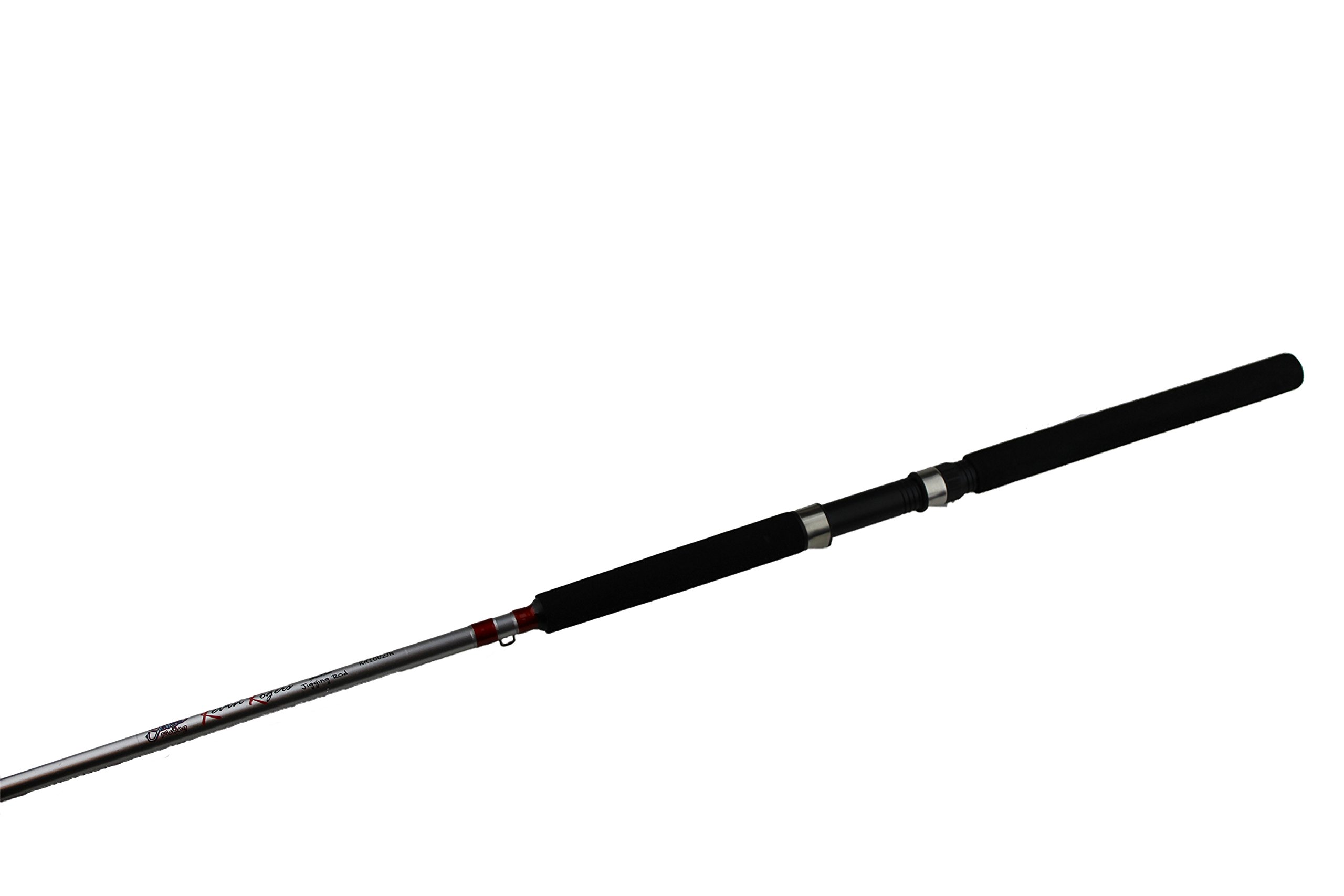 Jenko Kevin Rogers 2pc Jigging Rod, Multi, 10'