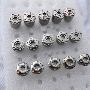 8X Golf Weights Screw for Taylormade Spider Tour Putter Red Black Silver R11 R1 R9 (6g 6g 8g 8g 10g 10g 12g 12g Tool)