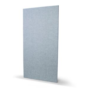 soundsulate™ acoustical sound absorbing poly wall panels, gray, 1" x 24" x 48", 6# density lot of 10 (gray)