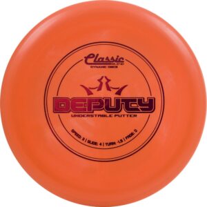 dynamic discs classic blend deputy putter golf disc [colors may vary] - 173-176g