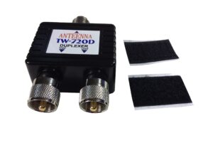 anteenna tw-720d duplexer so-239-pl-259(vhf)/pl-259(uhf)