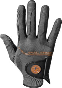 copper tech gloves men's copcombichgymr golf glove with spider tacky grip, one size, charcoal/gray