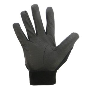 friction gloves dg disc golf gloves - pair - black - m