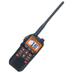 standard horizon hx210 handheld vhf radio,black