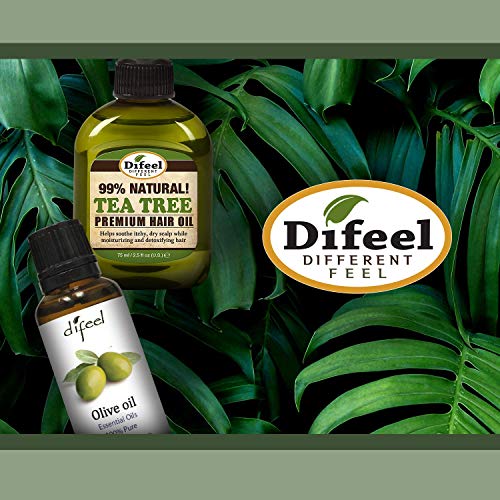 Difeel Premium 99% Natural Castor Hair Oil 7.1 Ounce - Natural Castor Oil for Hair Growth