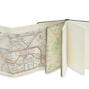 Moleskine Journey City Notebook, Berlin, Hard Cover, Pocket (3.5" x 5.5") Black, 220 Pages