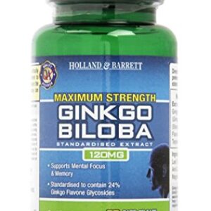 Holland & Barrett Ginkgo Biloba 30 Capsules 120mg