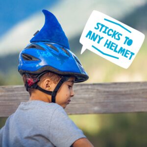 ParaWild Shark Helmet Accessories w/Sticky Hook & Loop Fastener Adhesive (Helmet not Included), Fun Fin/Ears/Mohawk/Covers for Snowboarding, Skiing, Biking, Cycling for Kids and Adults