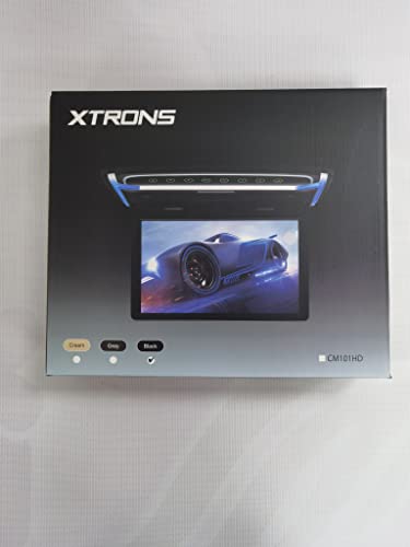 XTRONS® 10.2 Inch Digital TFT Screen 1080P Video Car Overhead Player Roof Mounted Monitor HDMI Port (No DVD Drive)