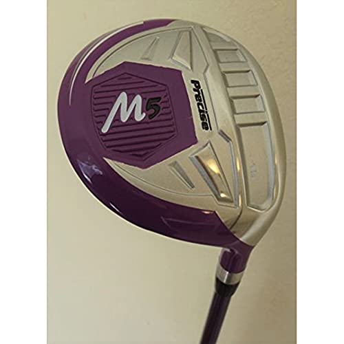 Womens Golf Club Set Complete - Driver, Fairway Wood, Hybrid, Irons Putter & Stand Bag Purple Color Ladies Right Handed