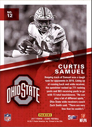 2017 Score Hype #12 Curtis Samuel RC