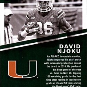 2017 Score Hype #9 David Njoku RC