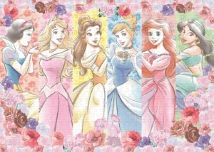 epoch 500-piece jigsaw puzzle disney flower blossom [puzzle decoration] (38x53cm)