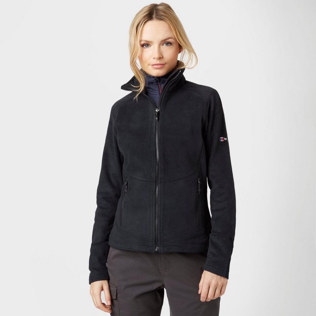 Berghaus Women's Prism 2.0 Fleece Jacket, Black, Size 16