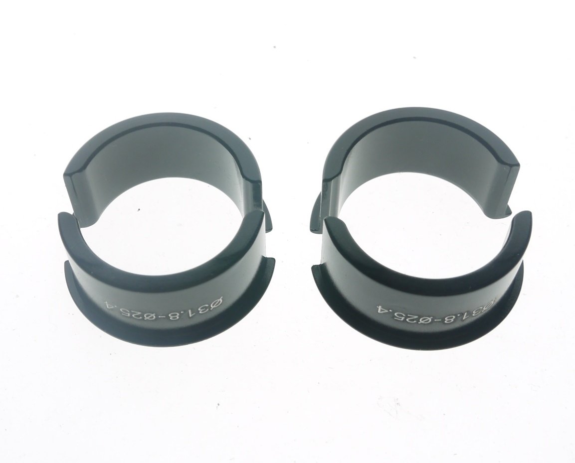 Juscycling 25.4-31.8 Alumniniun Handlebar Shim, 1 set