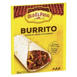 Old El Paso, Burrito Seasoning Mix, 24g/0.8oz., {Imported from Canada}