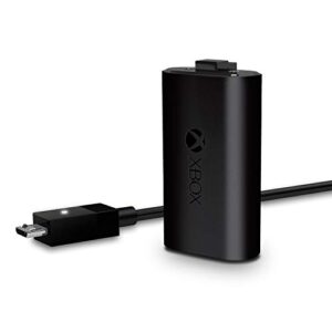 microsoft s3v-00014 xbox one play and charge kit black