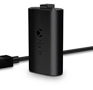 Microsoft S3V-00014 Xbox One Play and Charge Kit Black