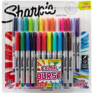 sharpie color burst ultra fine markers