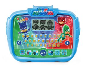 vtech pj masks time to be a hero learning tablet, blue