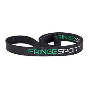 FringeSport Gymnastic Ring Straps (Pair) / Fixed Length/Roughly 2ft Hanging Length - Straps Only