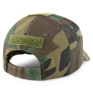 Trendy Apparel Shop Kid's Youth Size Tactical Cap with Hook and Loop Patch - BDU