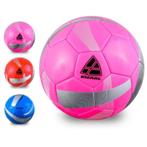 vizari hydra soccer ball | synthetic youth football gear | soccer training equipment for kids | indoor outdoor play | soccer training | gifts for soccer lovers | professional & adult soccer balls