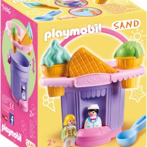 Playmobil 9406 Ice Cream Shop Sand Bucket, Multicolor