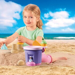 Playmobil 9406 Ice Cream Shop Sand Bucket, Multicolor