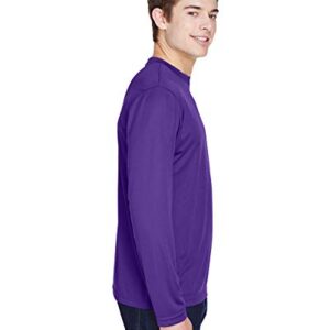 Team 365 Men's Zone Performance Long-Sleeve T-Shirt M SPORT PURPLE