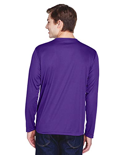 Team 365 Men's Zone Performance Long-Sleeve T-Shirt M SPORT PURPLE