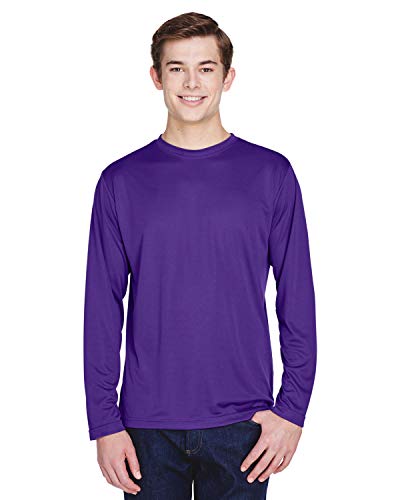 Team 365 Men's Zone Performance Long-Sleeve T-Shirt M SPORT PURPLE