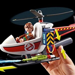 PLAYMOBIL Venkman with Helicopter Building Set