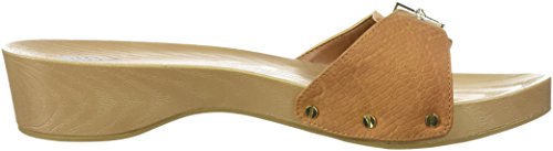 Dr. Scholl's Shoes Women's Classic Slide Sandal, Saddle Snake Print, 11 M US