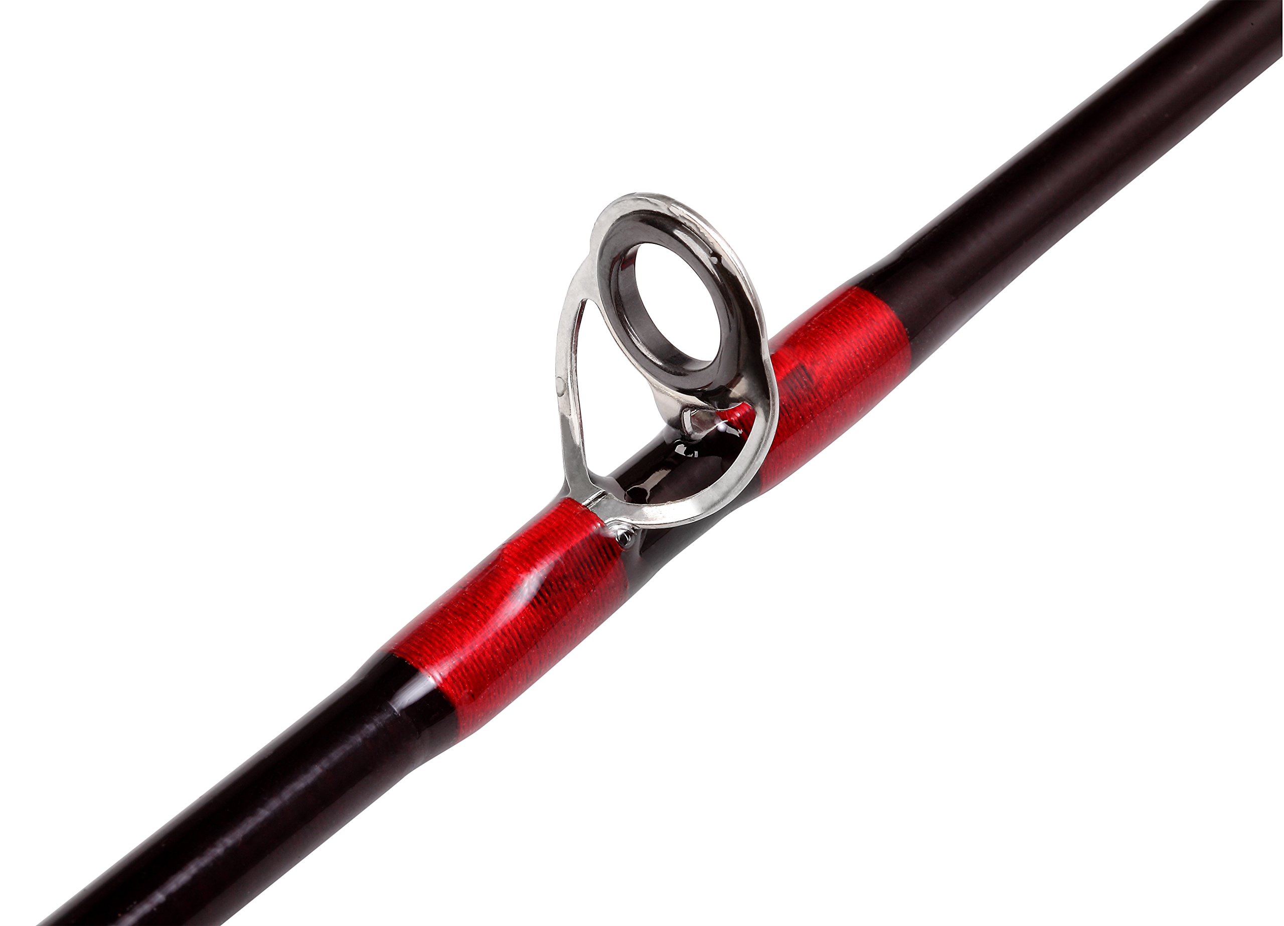 CHANNELMAY 9FT 3 Pieces Carbon Fly Fishing Rod Pole #5/6 2.7Meters Length Light Feel Medium-Fast Action