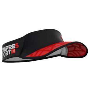 COMPRESSPORT Visor, Rouge/Noir, One Size