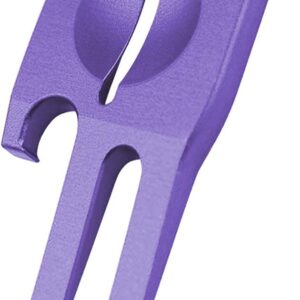 Birdicorn Golf Divot Repair Tool. Golf Ball Marker Divot Tool (Purple w/Ball Marker)