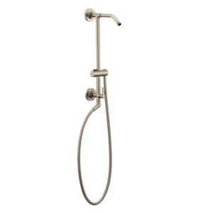 Moen Annex Brushed Nickel Shower Slidebar and Shower Hose System Trim, Valve Required, TS3661NHBN