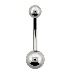 Pierced Owl EO Gas Sterilized G23 Titanium Belly Button Ring (14mm (9/16"))