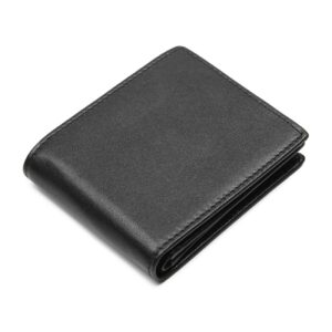 Polare RFID Blocking Italian Napa Leather Bifold Wallet For Men With Gift Box(Medium)