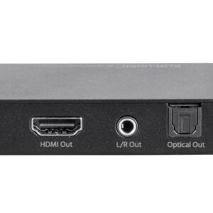 Monoprice Blackbird 4K HDMI Audio Extractor - 18Gbps, HDCP 2.2, 4K@60Hz, YCbCr 4:4:4, Digital And Analog Out