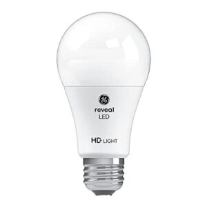 GE Reveal HD+ LED Light Bulbs, 40 Watt, A19 (2 Pack)