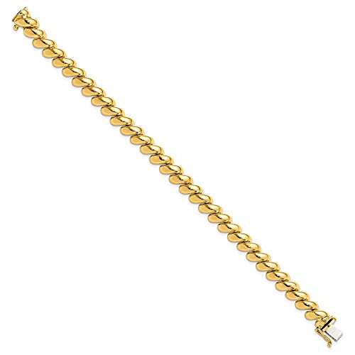 Diamond2Deal 14k Yellow Gold San Marco Bracelet For Women