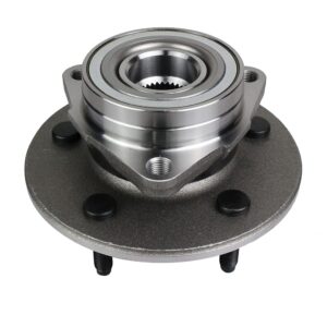 autoround 515017 front wheel hub and bearing assembly replacement for 97-00 ford f-150 with 4x4 4wd 5-lug 2-wheel abs