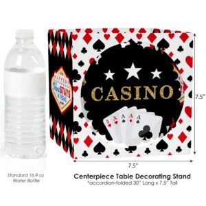 Big Dot of Happiness Las Vegas - Casino Party Centerpiece & Table Decoration Kit